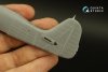 Quinta Studio QRV-016 Single riveting rows (rivet size 0.15 mm, gap 0.6 mm, suits 1/48 scale), White color, total length 6.2 m/20 ft